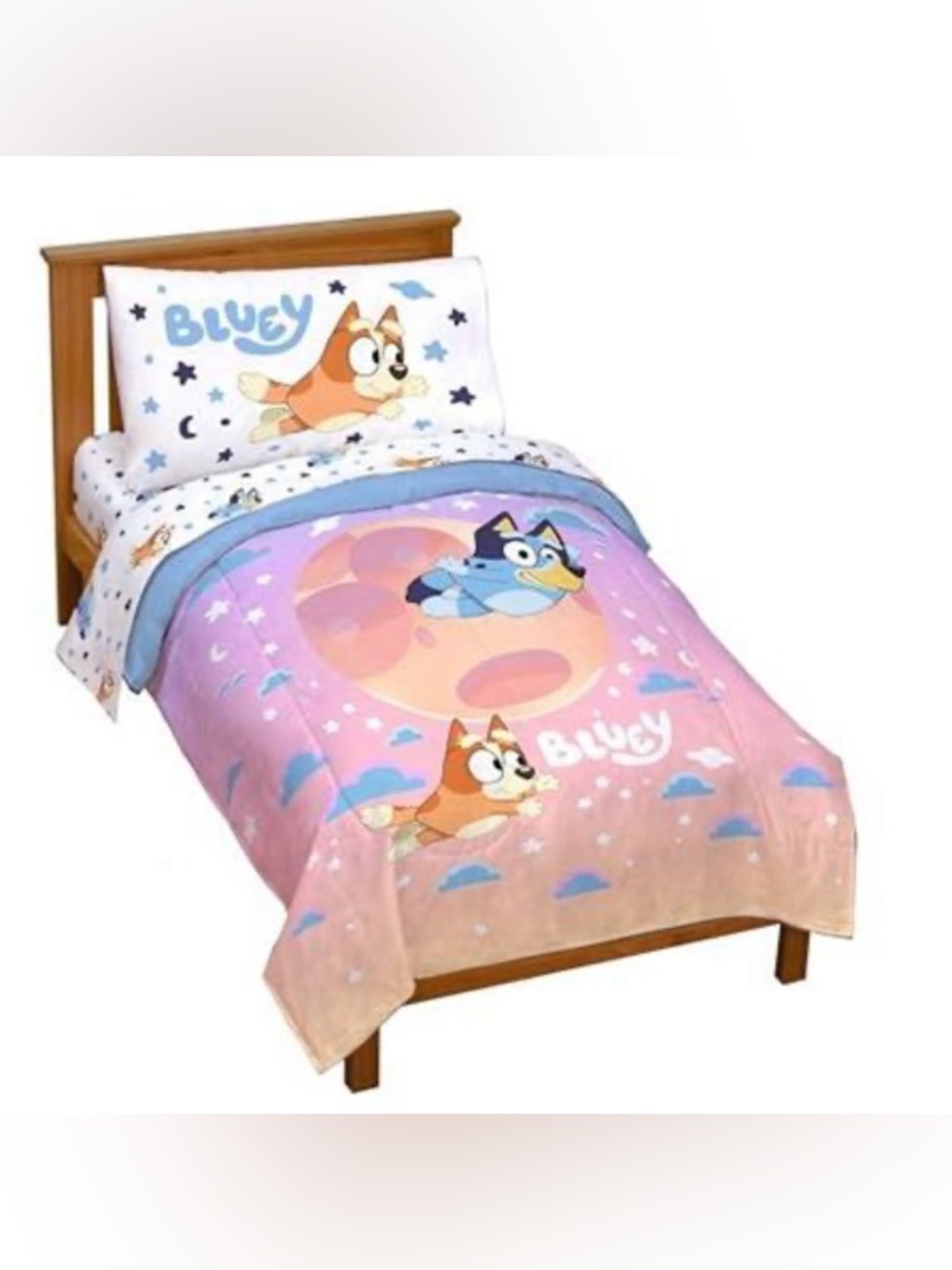 Kids Bedding Set - Pink and Blue